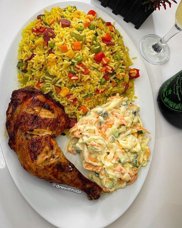 Delicious meal background